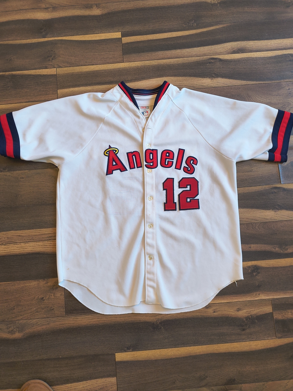 Vintage California Angels Mark Langston Jersey